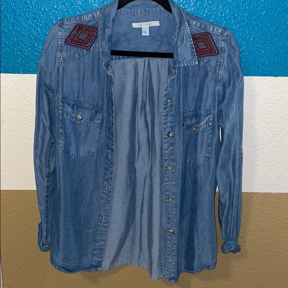 Blue flannel